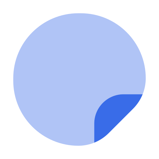 스티커 메모 Generic Blue icon