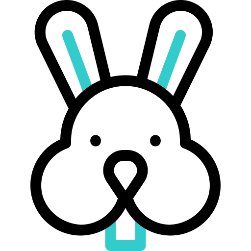 królik Basic Accent Outline ikona
