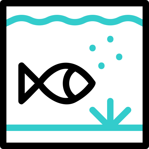 acuario Basic Accent Outline icono