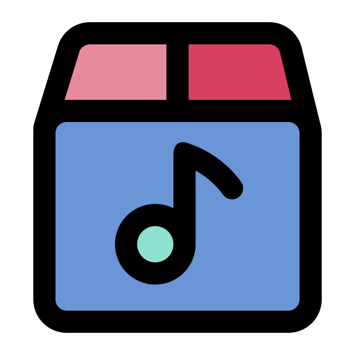 musikbox Generic Outline Color icon