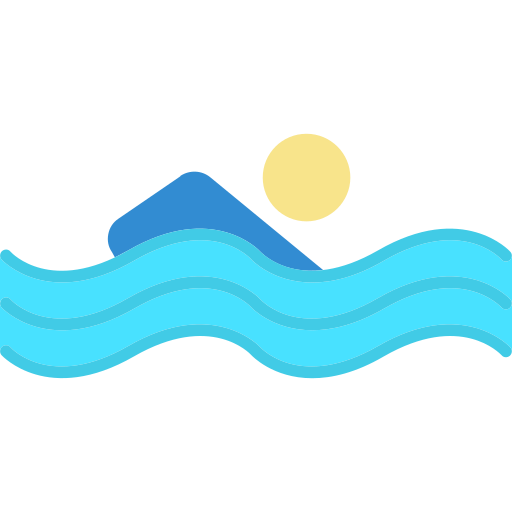 Swimming Generic Flat icon