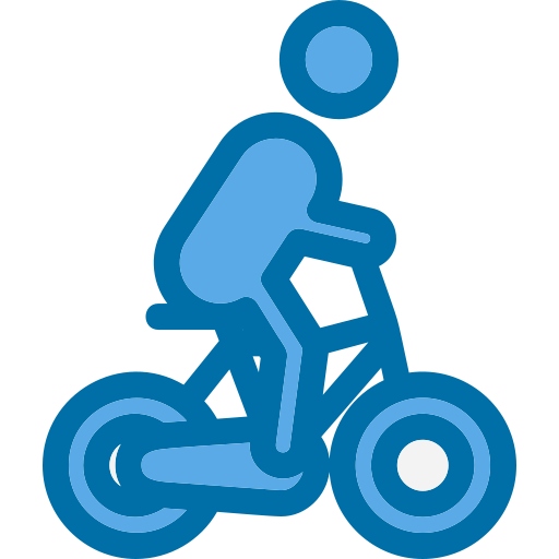 Cycling Generic Blue icon