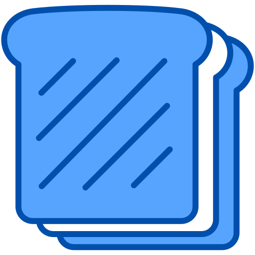 トースト Generic Blue icon