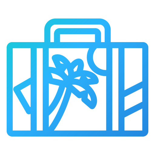 Дорожный багаж Generic Gradient иконка