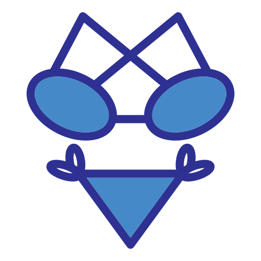bikini Generic Blue icoon