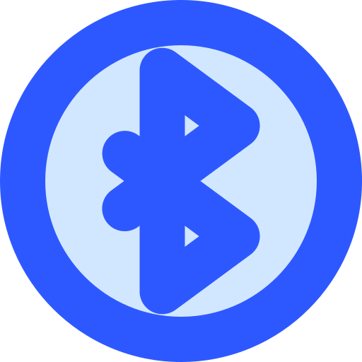 bluetooth Generic Blue icoon