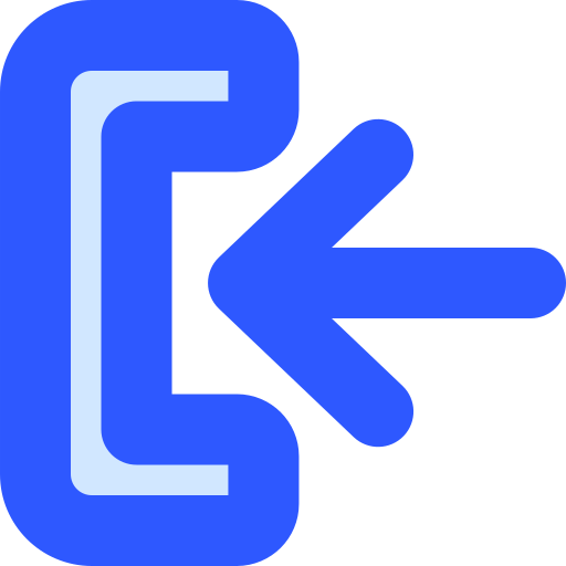ログイン Generic Blue icon