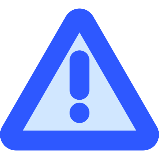 ostrzeżenie Generic Blue ikona