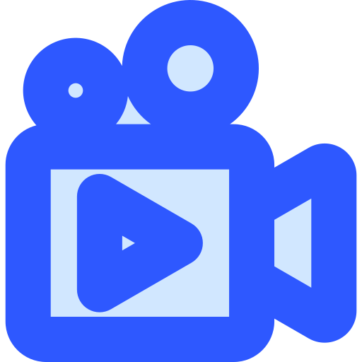 nagrywanie wideo Generic Blue ikona
