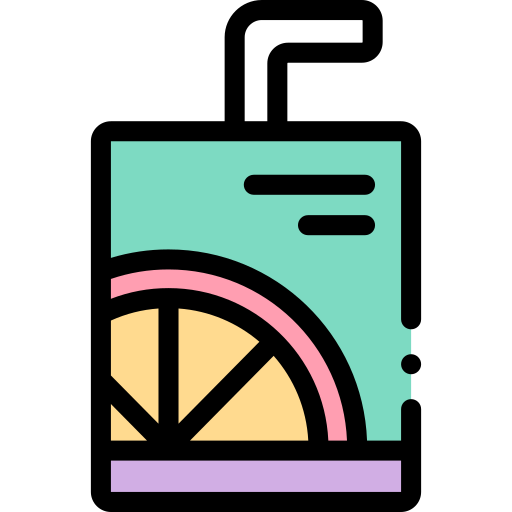ジュースボックス Detailed Rounded Lineal color icon