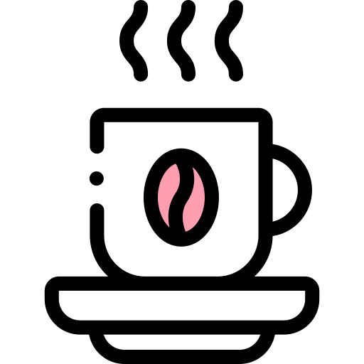 kawa Detailed Rounded Lineal color ikona