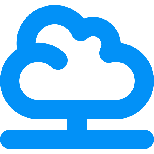 Cloud computing Generic Simple Colors icon