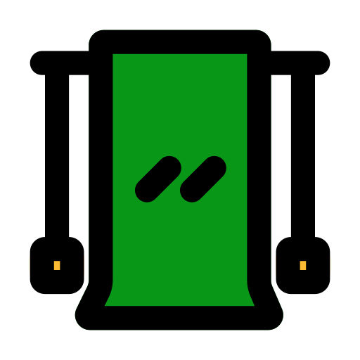 Écran vert Generic Outline Color Icône
