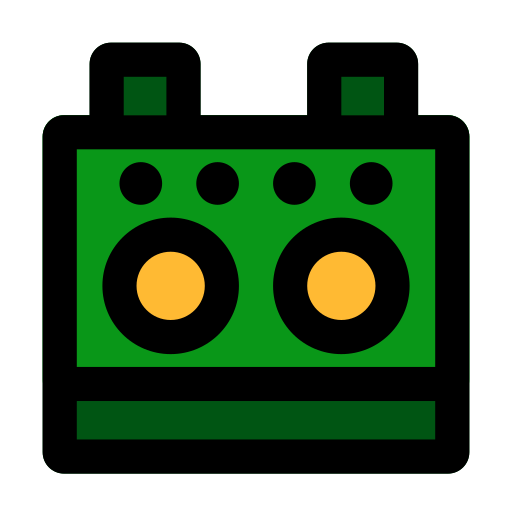 Sound card Generic Outline Color icon