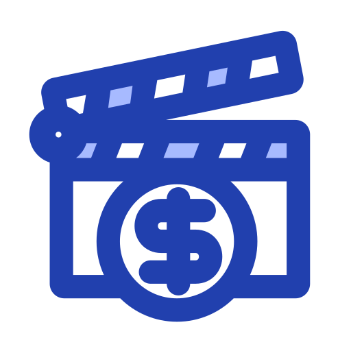 Film industry Generic Blue icon