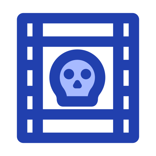horrorfilm Generic Blue icon