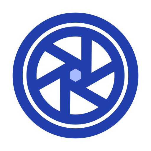 렌즈 Generic Blue icon