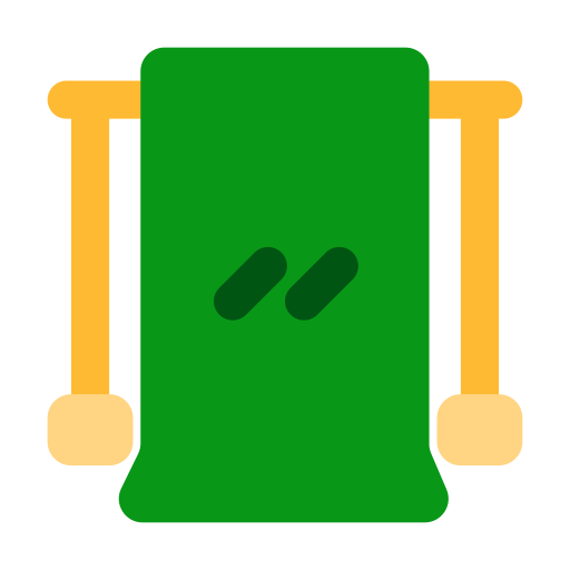 Tela verde Generic Flat Ícone