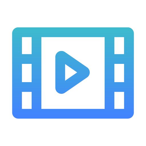 Video Generic Gradient icon