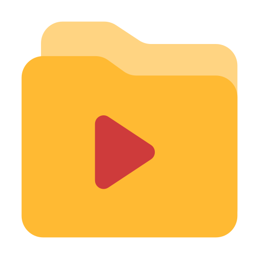 videoordner Generic Flat icon