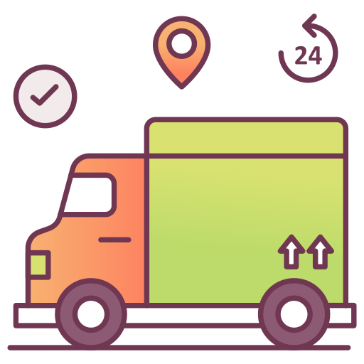 Delivery service Generic Outline Color icon