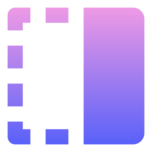 rechte sidebar Generic Flat Gradient icon