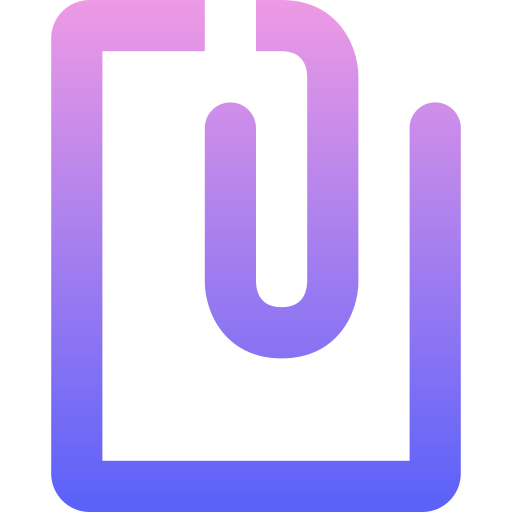 anhang Generic Flat Gradient icon