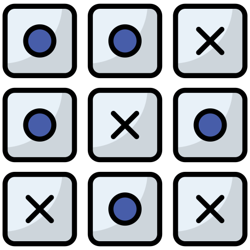 tic tac toe Generic Outline Color icon