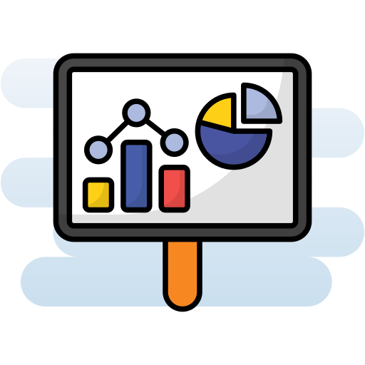 Bar chart Generic Rounded Shapes icon