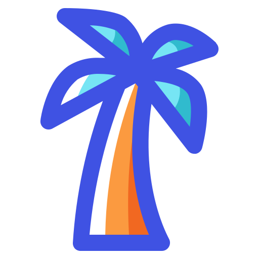 palm Generic Outline Color icoon