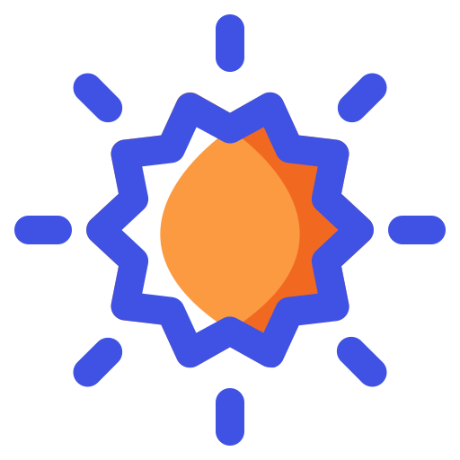 日光 Generic Outline Color icon