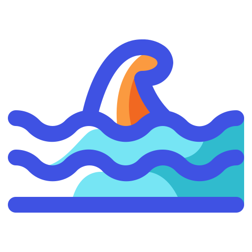 波 Generic Outline Color icon