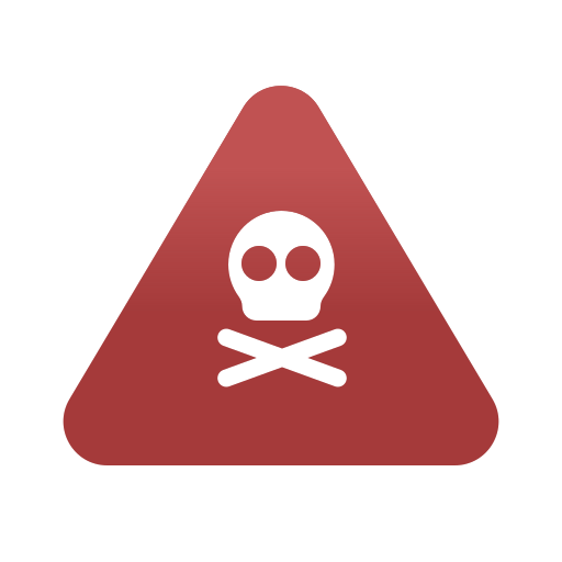 Danger sign Generic Flat Gradient icon