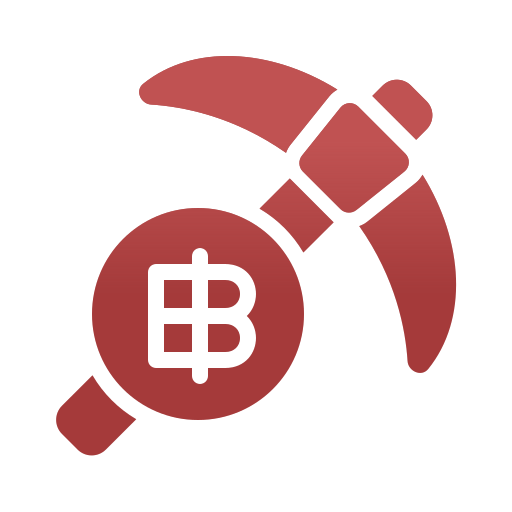 bitcoin-mining Generic Flat Gradient icon