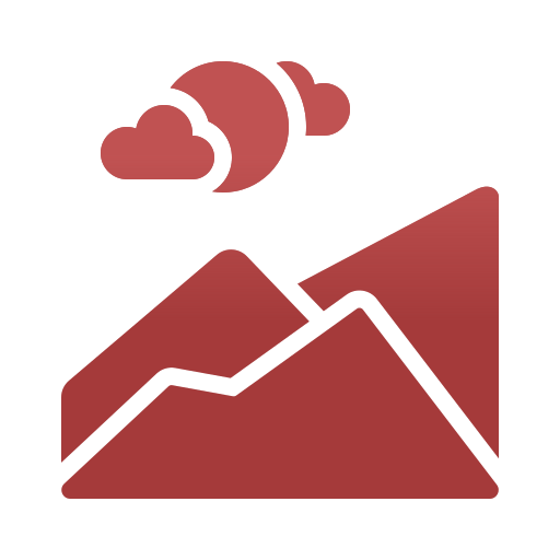 góra Generic Flat Gradient ikona