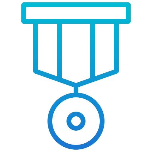 メダル Generic Gradient icon