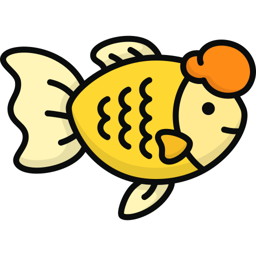 金魚 Generic Outline Color icon