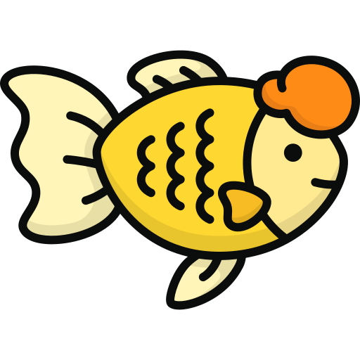 goldfisch Generic Outline Color icon