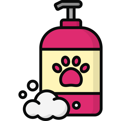 champú para mascotas Generic Outline Color icono