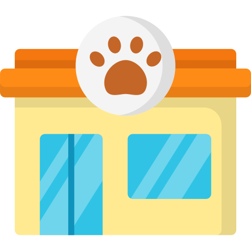 Pet shop Generic Flat icon