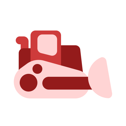 bulldozer Generic Flat icoon