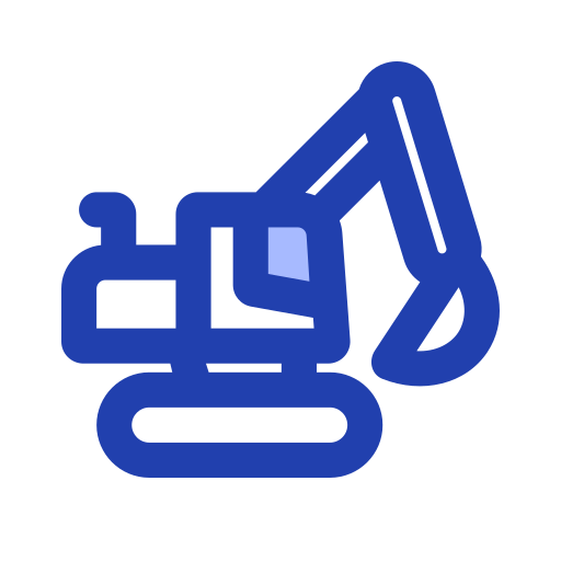 excavador Generic Blue icono