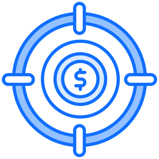 Profit report Generic Blue icon