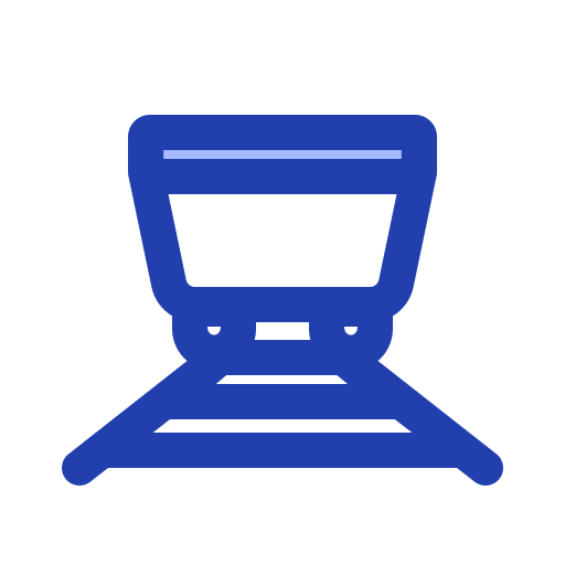 ワゴン Generic Blue icon