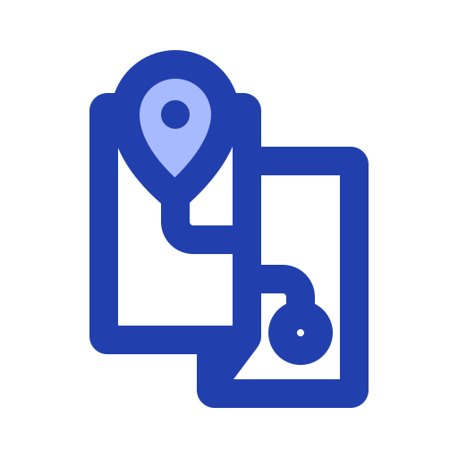 localización Generic Blue icono