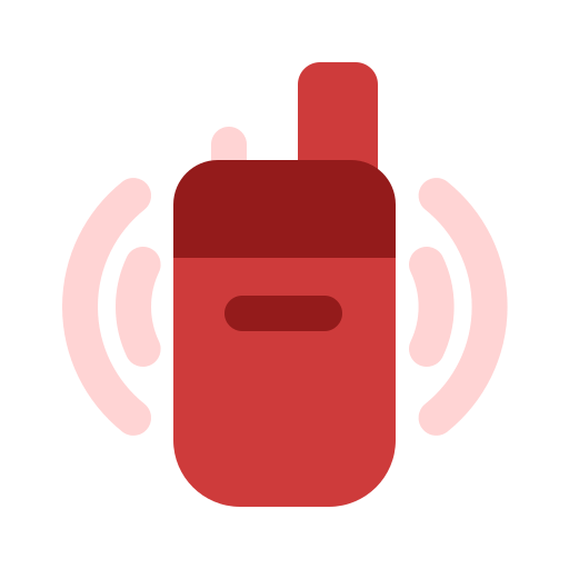 walkie-talkie Generic Flat icoon