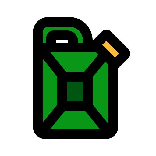 Gasoline Generic Outline Color icon