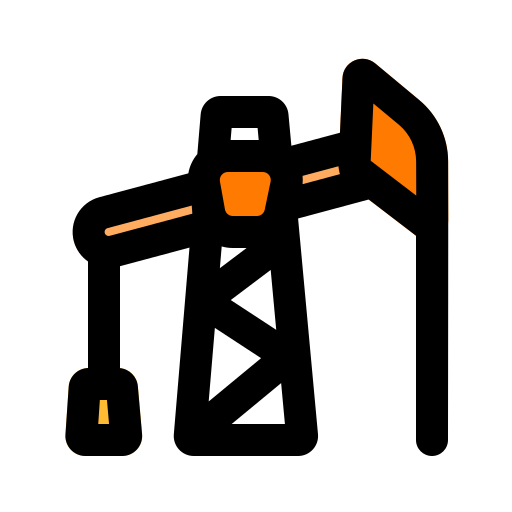 Mineração de petróleo Generic Outline Color Ícone