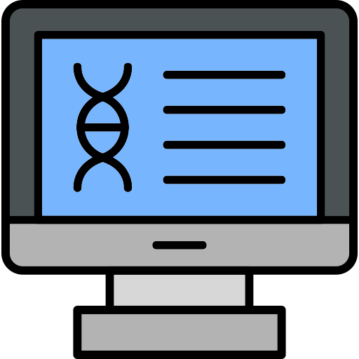 染色体 Generic Outline Color icon