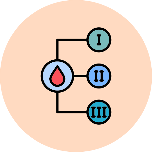 Группа крови Generic Outline Color иконка